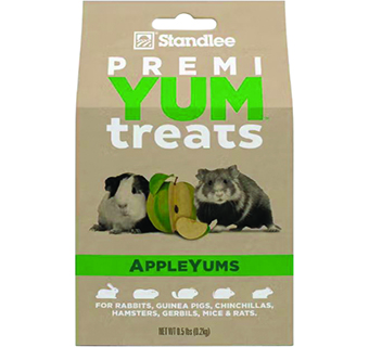 STANDLEE PREMIYUM APPLEYUMS SMALL ANIMAL TREATS 1/2 LB 1/PKG