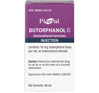 PIVETAL® BUTORPHANOL (BUTORPHANOL TARTRATE) INJECTION 10 MG/ML 50 ML C IV