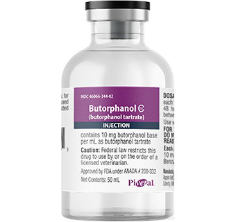 PIVETAL® BUTORPHANOL (BUTORPHANOL TARTRATE) INJECTION 10 MG/ML 50 ML C IV