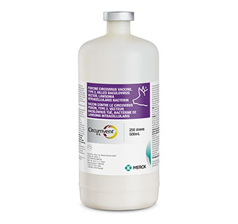 CIRCUMVENT® C-L PCV2 & LAWSONIA INJECTABLE VACCINE 250 DOSES 500 ML 1/PKG