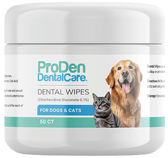 PRODEN DENTALCARE® WIPES FOR DOGS AND CATS 50/PKG
