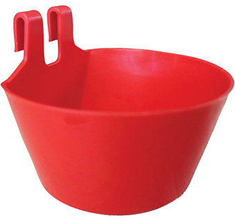 LITTLE GIANT® DEEP CAGE CUP RED 12 OZ 1/PKG