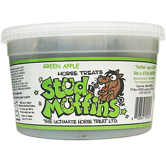 STUD MUFFINS® GREEN APPLE HORSE TREATS 20 OZ 1/PKG