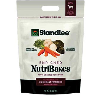 STANDLEE® NUTRIBAKES CARROT & BEET PULP HORSE TREATS 5 LB 1/PKG