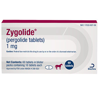 ZYGOLIDE® (PERGOLIDE TABLETS) 1 MG 60/BOTTLE (RX)