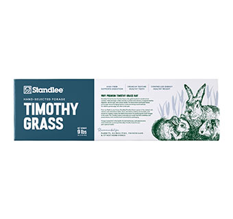 STANDLEE PREMIUM WESTERN FORAGE TIMOTHY GRASS SMALL ANIMAL HAY 9 LB 1/PKG