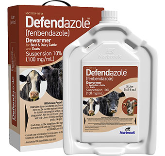 DEFENDAZOLE™ (FENBENDAZOLE) ORAL DEWORMER BEEF & DAIRY CATTLE & GOATS 5 LITER