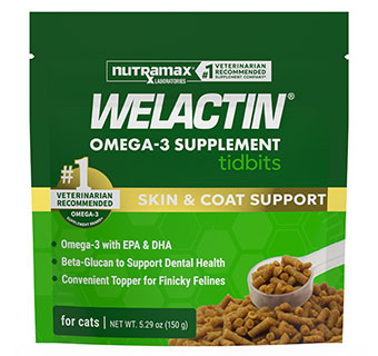 WELACTIN® TIDBITS OMEGA-3 SUPPLEMENT FOR CATS 150 G 1/PKG