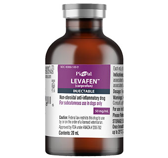 PIVETAL® LEVAFEN™ (CARPROFEN) INJECTION 50 MG/ML 20 ML 1/PKG (RX)