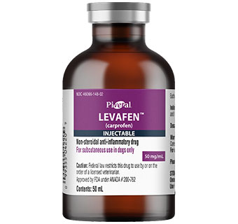 PIVETAL® LEVAFEN™ (CARPROFEN) INJECTION 50 MG/ML 50 ML 1/PKG (RX)