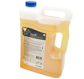 EXZOLT™ (FLURALANER ORAL SOLUTION) FOR POULTRY 10MG/ML 4 LITER 1/PKG (RX)