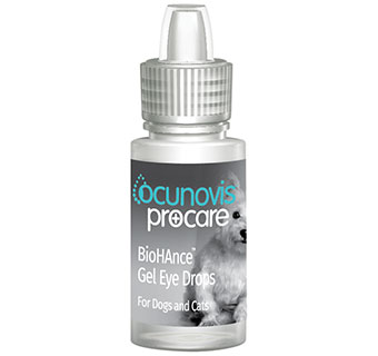 SENTRX OCUNOVIS™ PROCARE BIOHANCE™ GEL EYE DROPS FOR DOGS & CATS 5 ML 1/PKG