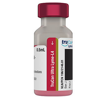 TRUCAN™ ULTRA LYME-L4 CANINE VACCINE 0.5 ML VIAL 25/PKG (25 DOSES)