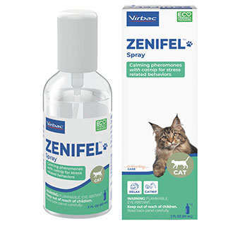 ZENIFEL™ CALMING PHEROMONE SPRAY FOR CATS 60 ML 1/PKG