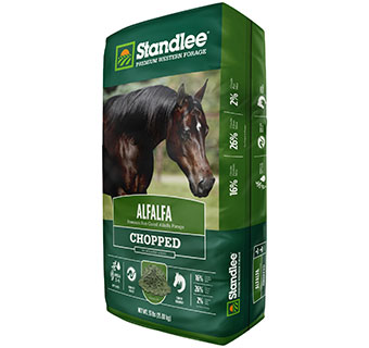 STANDLEE PREMIUM WESTERN FORAGE ALFALFA CHOPPED HAY HORSE FEED 35 LB 1/PKG