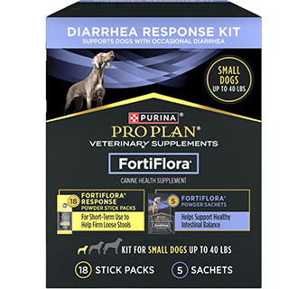 PURINA PRO PLAN VET SUPP FORTIFLORA RESPONSE KIT SM DOG ≤40LB 1.85OZ 1/PKG