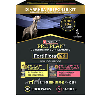 PURINA PRO PLAN VET SUPP FORTIFLORA PRO RESPONSE KIT MD 41-60LB 2.11OZ 1/PKG