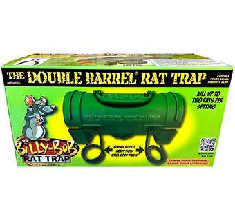 BILLY-BOB DOUBLE BARREL RAT TRAP 1/PKG