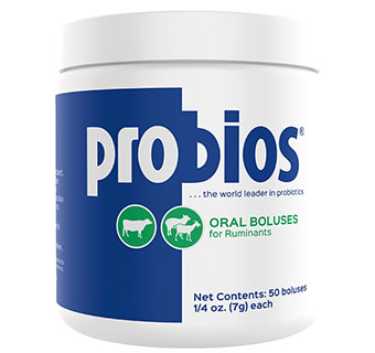 PROBIOS® ORAL BOLUS FOR RUMINANTS 1/4 OZ 50/PKG
