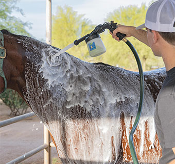 EZALL® MINI FOAMING HORSE SHAMPOO SPRAYER 16 OZ 1/PKG