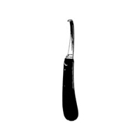 JORVET™ HAUPTNER LEFT HAND HOOF KNIVE - 1/PKG