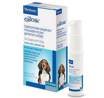 EASOTIC® OTIC SUSPENSION FOR DOGS 10 ML 1/PKG (RX)