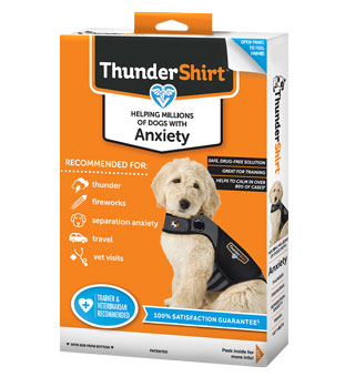 THUNDERSHIRT® FOR DOGS HEATHER GRAY CLASSIC LARGE 41-64 LBS 1/PKG