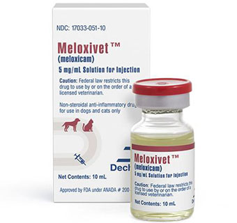 MELOXIVET™ (MELOXICAM) SOLUTION FOR INJECTION 5 MG/ML 10 ML (RX)