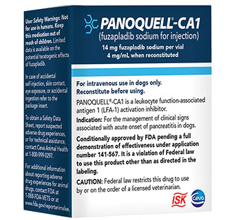 PANOQUELL®-CA1 (FUZAPLADIB SODIUM FOR INJECTION) 4 MG/ML 1/PKG