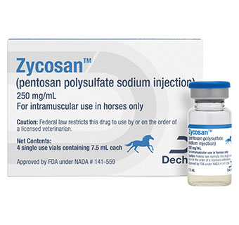 ZYCOSAN® (PENTOSAN POLYSULFATE SODIUM INJECTION) 250 MG/ML 7.5 ML 4/PKG (RX)