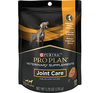 PURINA PRO PLAN VETERINARY SUPPLEMENTS JOINT CARE K9 OVER 40LB 5.29OZ X 3/PKG