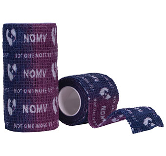 PIVETAL® NOT ONE MORE VET COHESIVE WRAP 4 IN X 5 YD 18/PKG