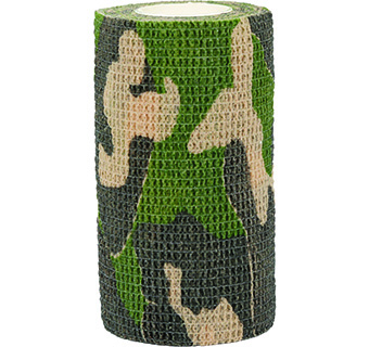 FLEXWRAP® EZ-TEAR® COHESIVE BANDAGE 4 IN CAMO 18/PKG