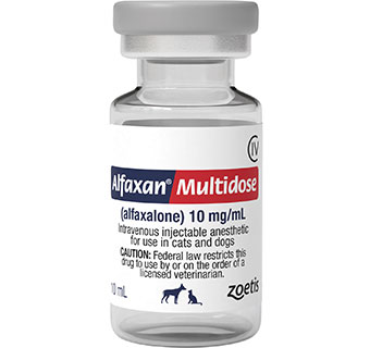 ALFAXAN® MULTIDOSE C IV 10 MG/ML 10 ML 1/PKG
