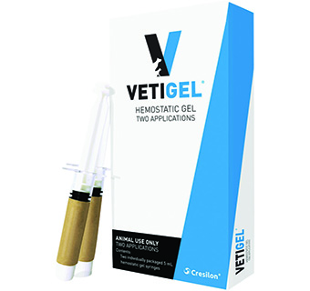 VETIGEL® HEMOSTATIC POUCHED GEL SYRINGE 5 ML 2/PKG