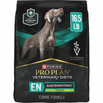 PURINA® PRO PLAN® VET DIETS EN GASTROENTERIC LOW FAT CANINE FORMULA 16.5LB