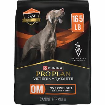 PURINA® PRO PLAN® VET DIETS OM OVERWEIGHT MANAGEMENT® CANINE 16.5LB 1/PKG