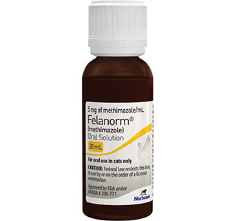 FELANORM® (METHIMAZOLE) ORAL SOLUTION 5 MG/ML 30 ML 1/PKG (RX)