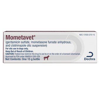 MOMETAVET™ OTIC SUSPENSION 15 G 1/PKG (RX)