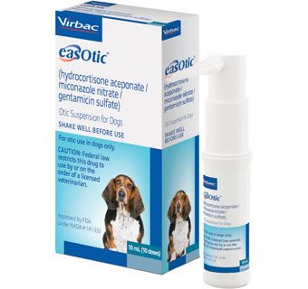 EASOTIC® OTIC SUSPENSION FOR DOGS 10 ML 1/PKG (RX)