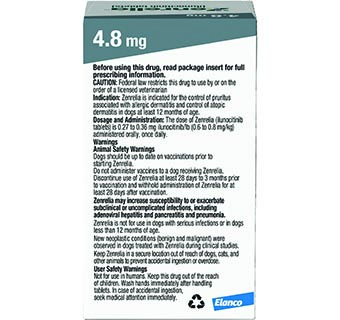 ZENRELIA™( ILUNOCITINIB) TABLETS 4.8 MG 90 TABLETS/BOTTLE (RX)