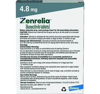 ZENRELIA™  (ILUNOCITINIB TABLETS) 4.8 MG 30 TABLETS/CARTON X 6/PKG (RX)