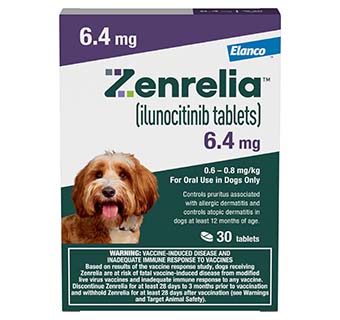 ZENRELIA™  (ILUNOCITINIB TABLETS) 6.4 MG 30 TABLETS/CARTON X 6/PKG (RX)