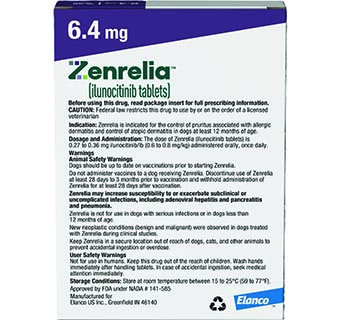 ZENRELIA™  (ILUNOCITINIB TABLETS) 6.4 MG 30 TABLETS/CARTON X 6/PKG (RX)