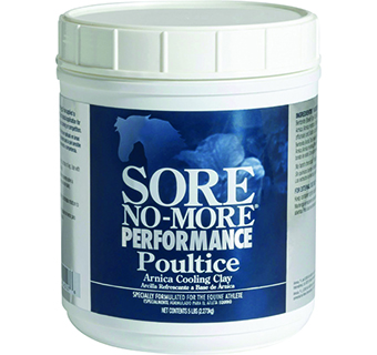 SORE NO-MORE® PERFORMANCE POULTICE FOR HORSES 5 LB 1/PKG
