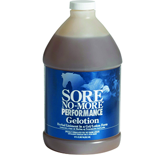 SORE NO-MORE® PERFORMANCE GELOTION FOR HORSES & DOGS 64 OZ 1/PKG