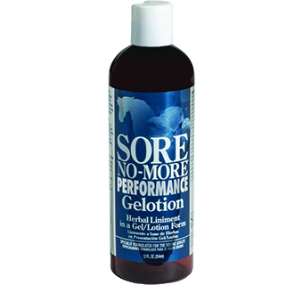 SORE NO-MORE® PERFORMANCE GELOTION FOR HORSES & DOGS 12 OZ 1/PKG